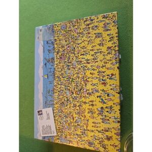 Where's Waldo? On The Beach 100-Piece Jigsaw Puzzle #623  1989 Complete